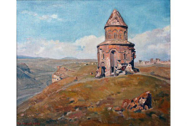 „Ani, Cathedral of Christ the Saviour“ 50 х 60 oil on linen 2005