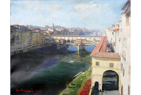 „Florence, r. Arno“ 40 х 50 oil on linen 2011